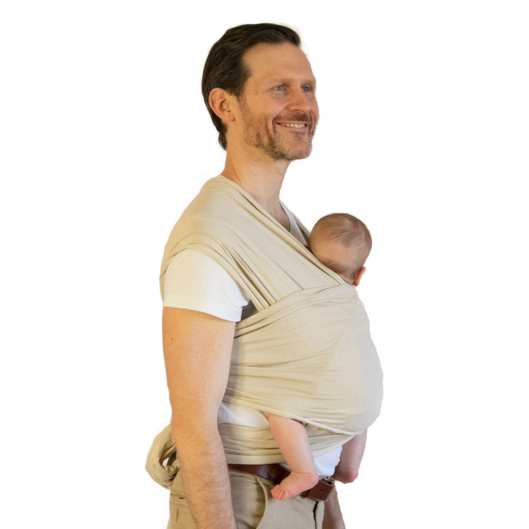 Three Little Tots Organic Cotton Baby Wrap, in Oatmeal