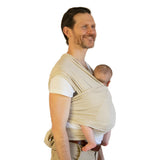 Three Little Tots Organic Cotton Baby Wrap, in Oatmeal