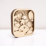 3D DIY Wood Painting Kit for Kids – Space
