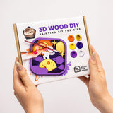 3D DIY Wood Painting Kit for Kids – Space