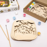 3D DIY Wood Painting Kit for Kids – Unicorn
