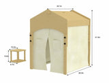 Three Little Tots Ash Tent and Desk Set, alternate angle
