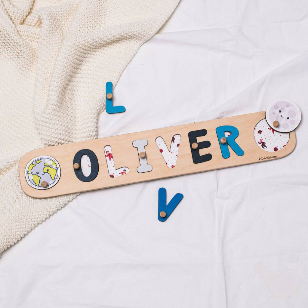 Wooden Planet Puzzle