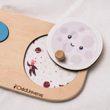 Wooden Planet Puzzle