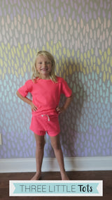 Hot Pink Summer Waffle Set