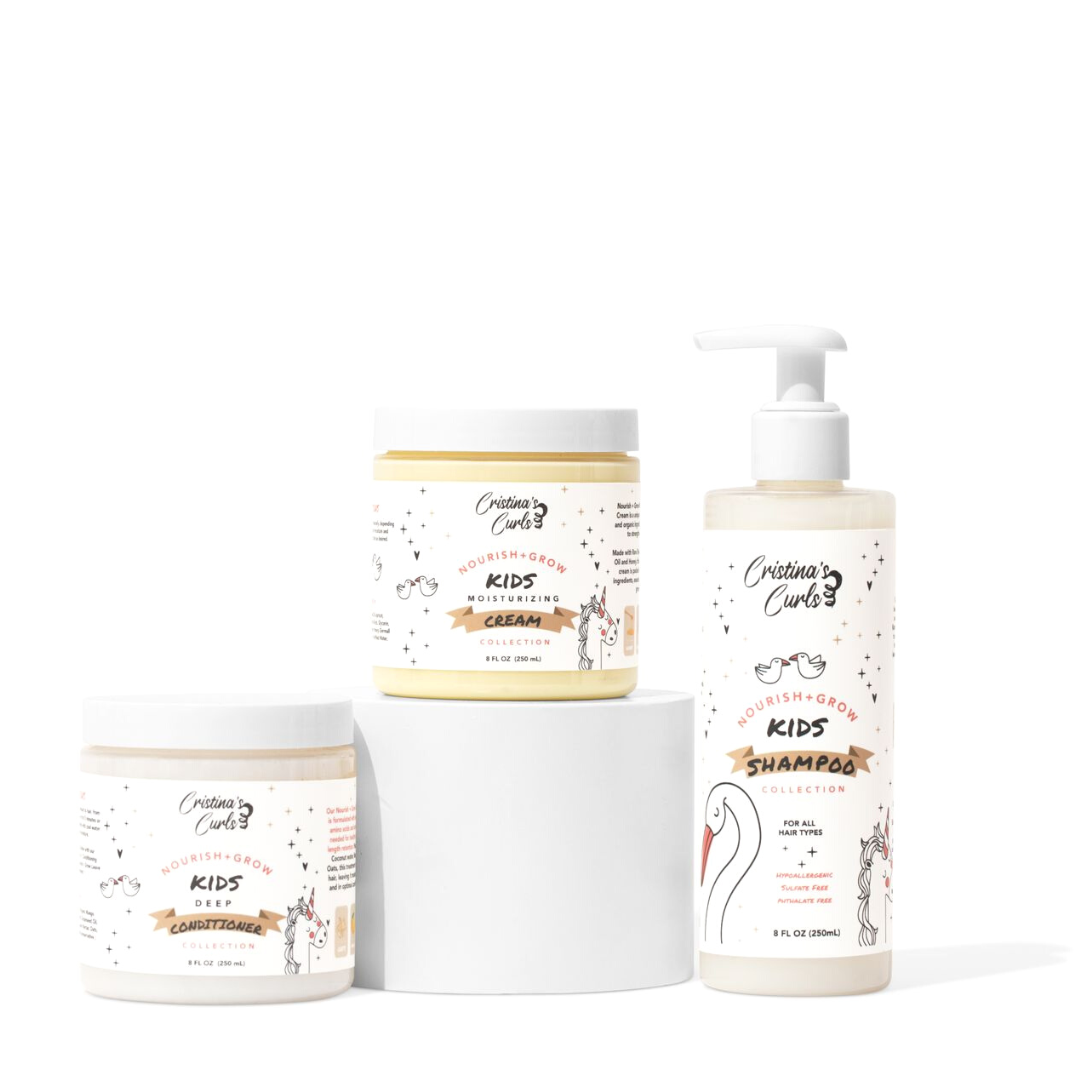 Three Little Tots Nourish Grow Moisture and Growth Set