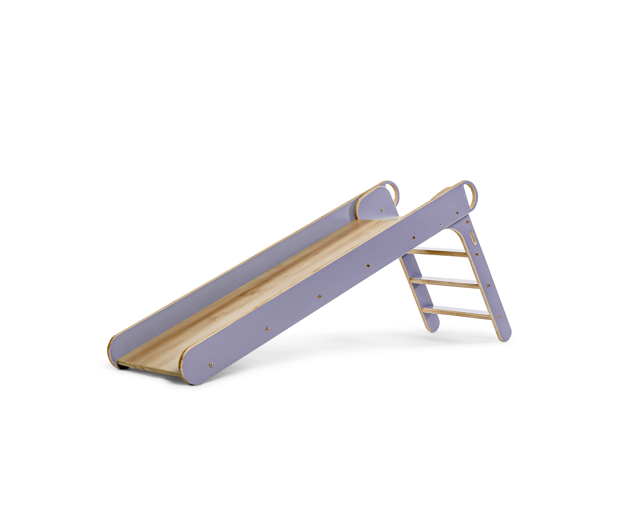 Three Little Tots Holland- Wooden Folding Slide, in Purple