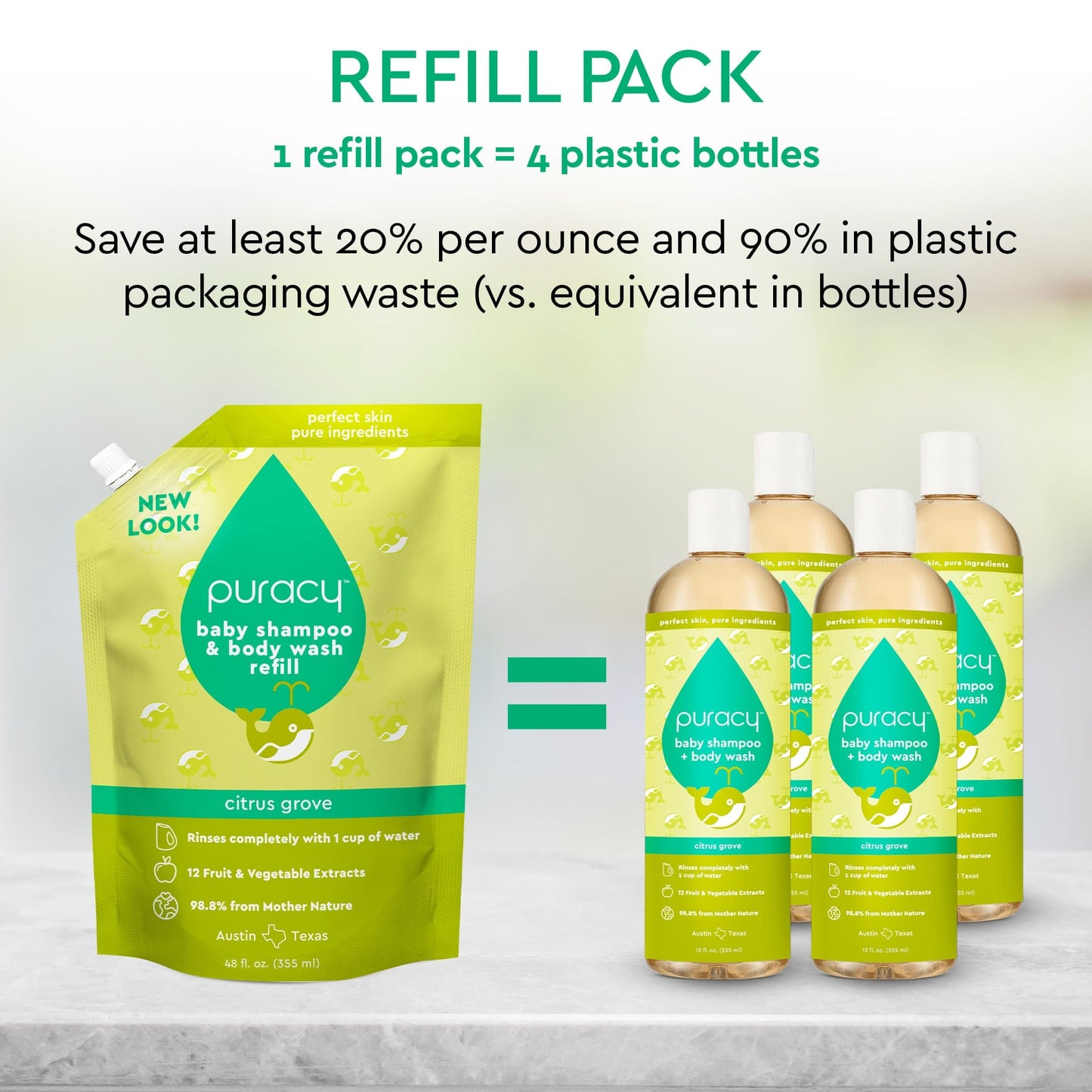 Three Little Tots Baby Shampoo and Body Wash Tear-Free, fourth additional photo