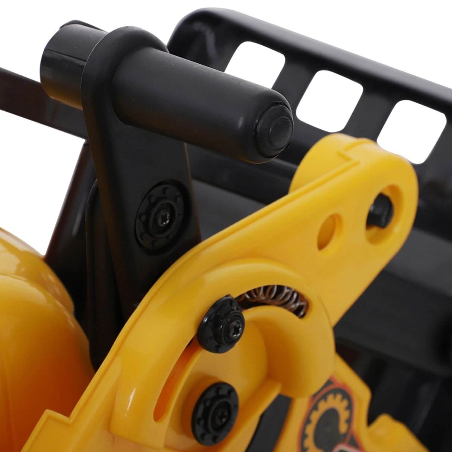 HOMCOM 3-in-1 Ride On Toy Bulldozer Digger Tractor Pulling Cart