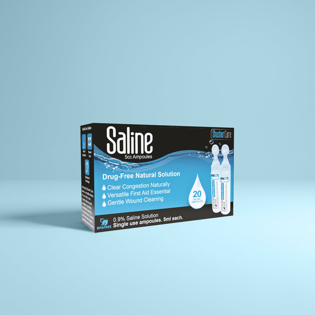 Shusher Care Saline Ampoules