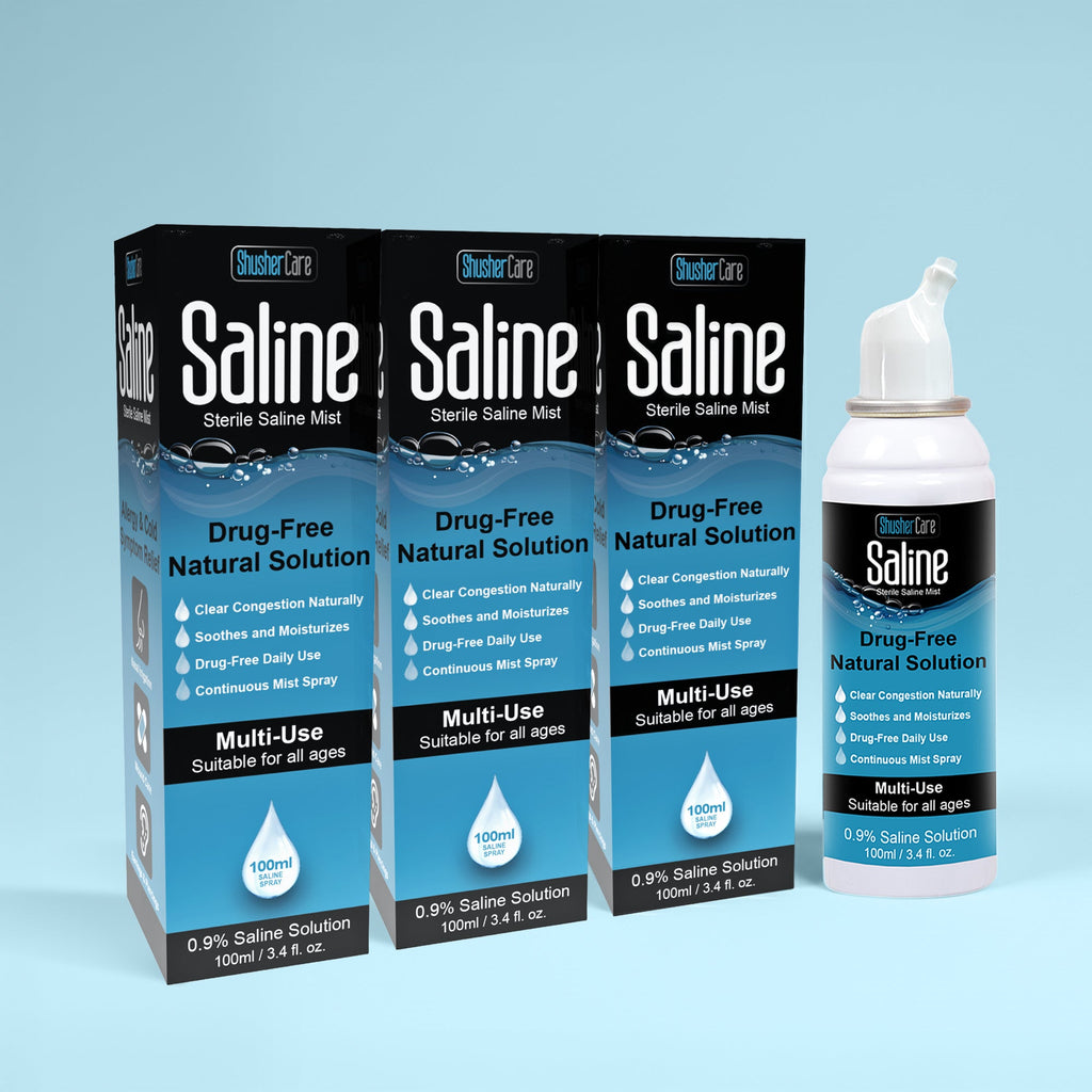 Shusher Care Saline Mist Spray