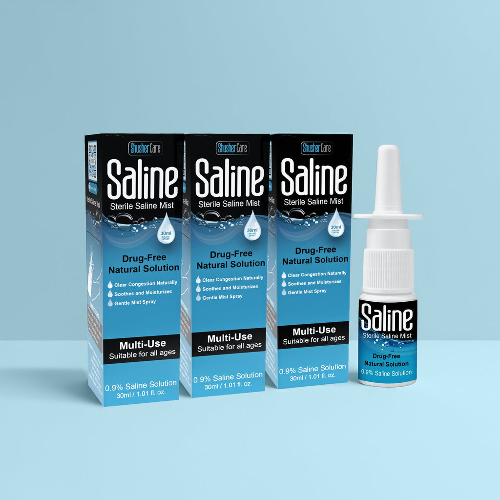 Shusher Care Saline Pump Spray
