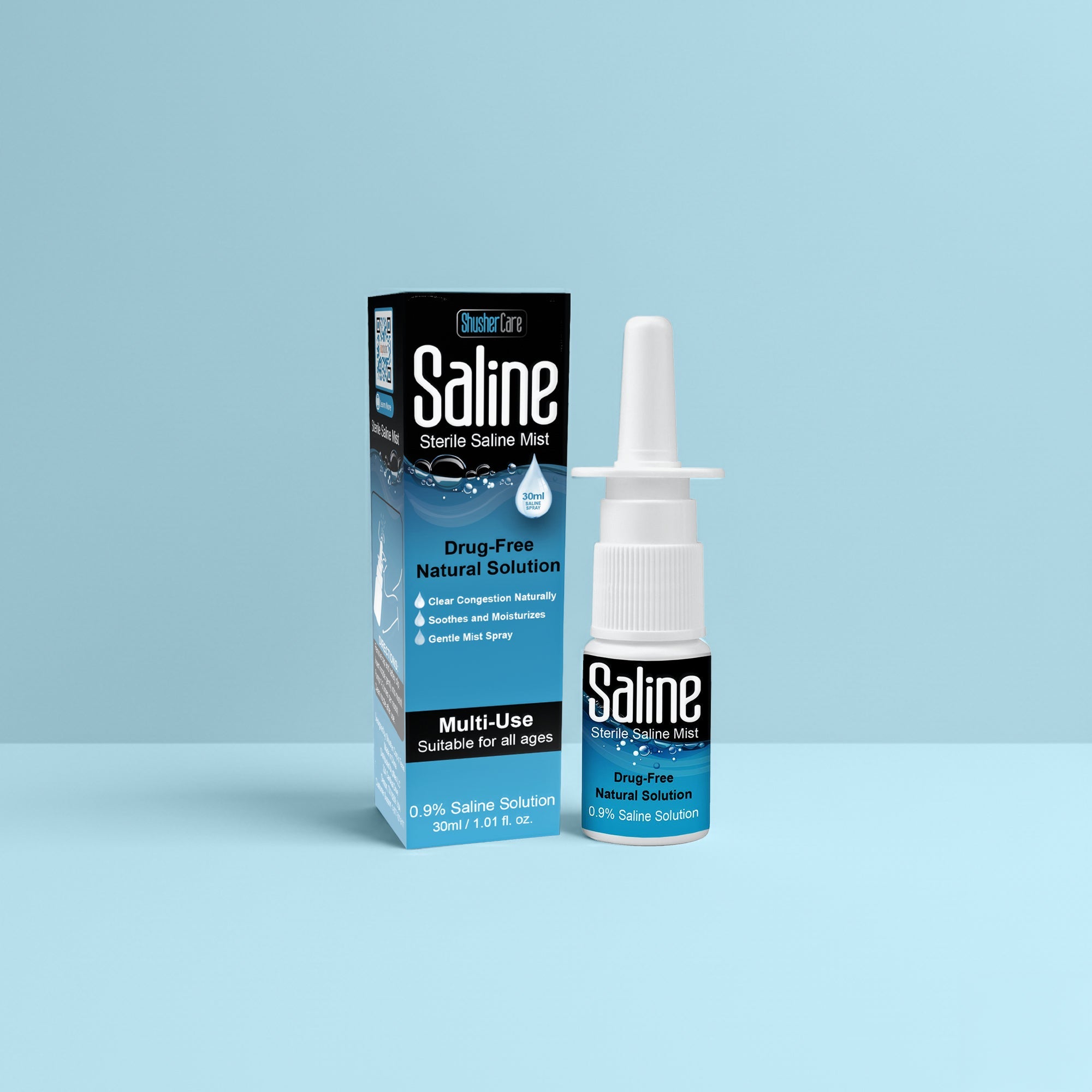 Shusher Care Saline Pump Spray