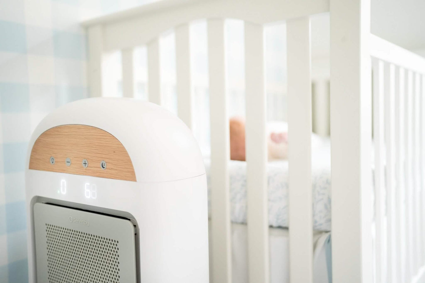 Sereniby Medical-Grade Nursery Purifier with SafeFlow™ Technology