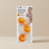 Three Little Tots Shushie Silicone Pacifier 6-Pack