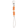 Three Little Tots Silicone Beaded pacifier clip. Handmade in the USA.