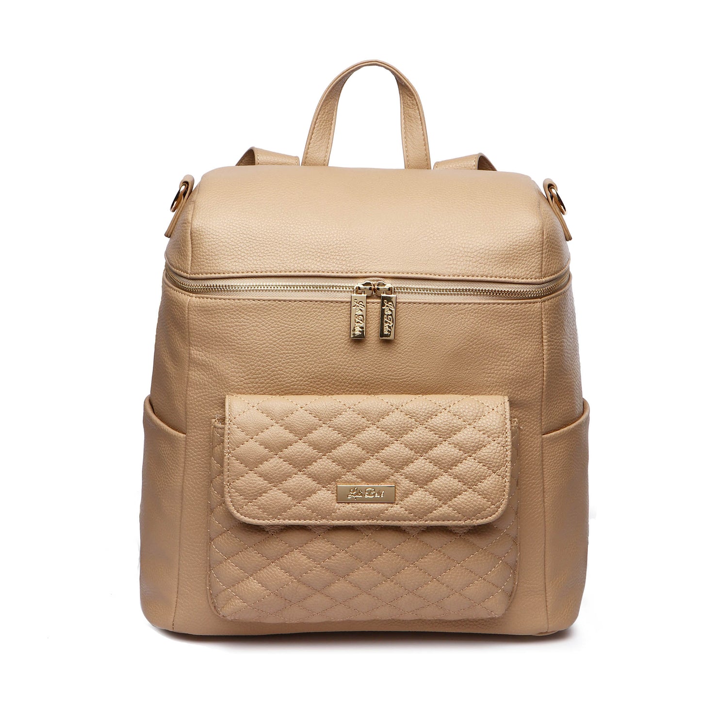 Three Little Tots Signature Diaper Bag Latte Brown