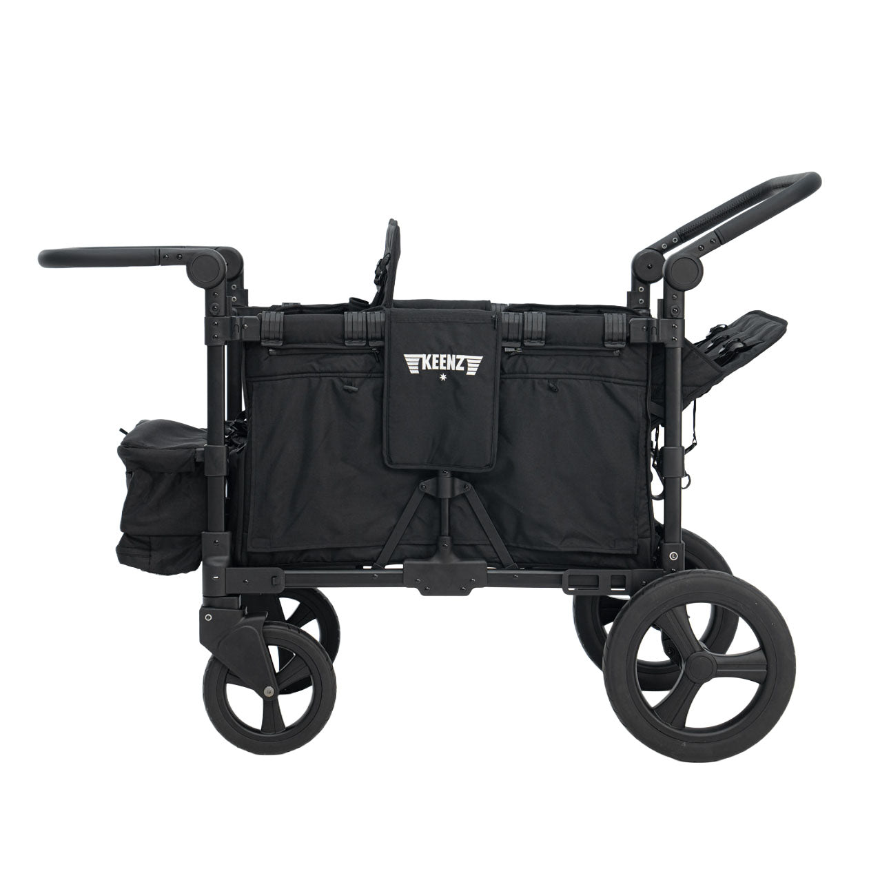 Three Little Tots Keenz Moov 4-Passenger Stroller Wagon Full-Featured Comfort for Big Adventures, additional view