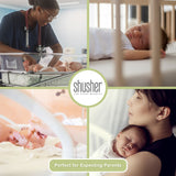 Three Little Tots Shusher Sloth 6-Pack Shushie Pacifiers Soothing Bundle with Cuddly Cry Detection, second additional photo