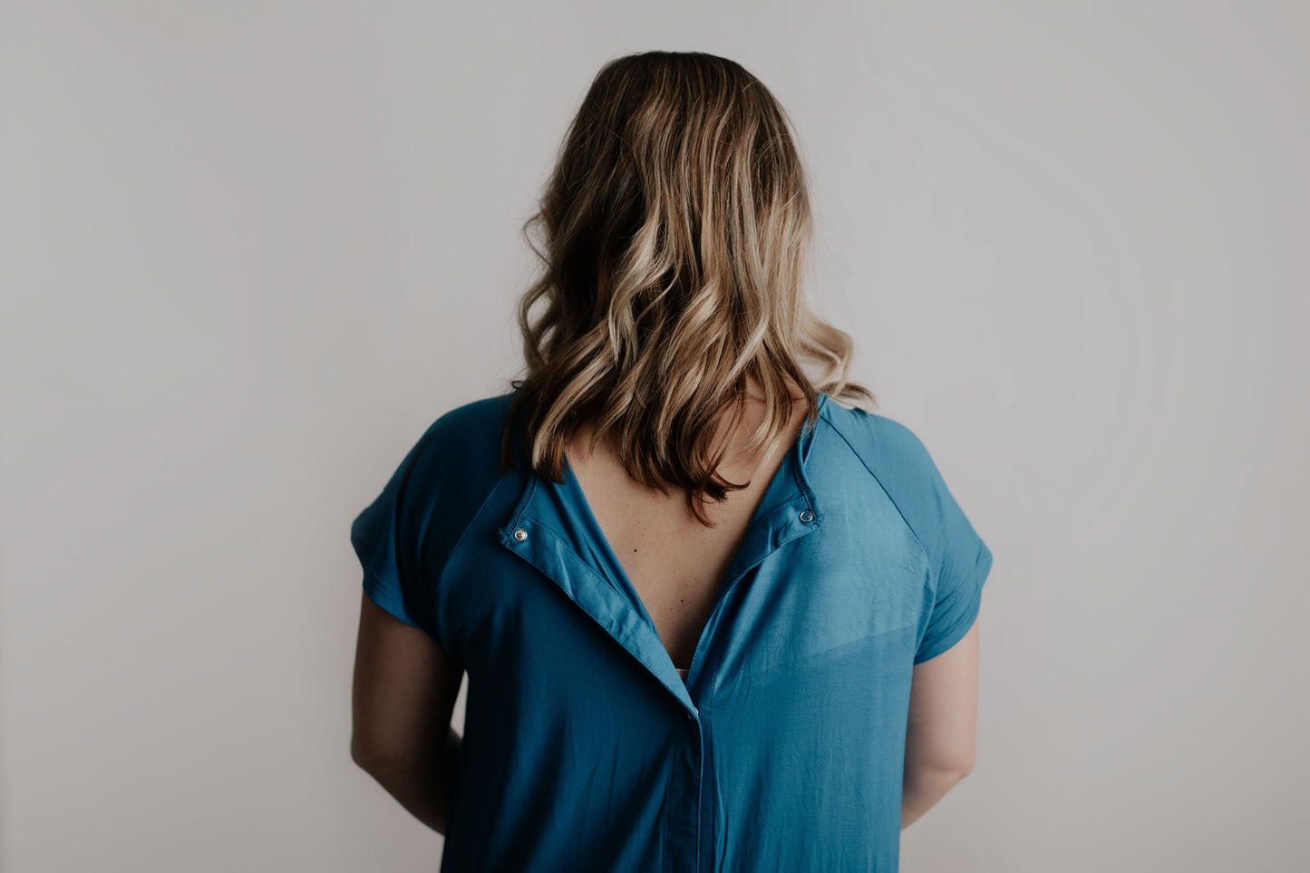 Breathable and comfortable labor gowns, ideal for pre and post-baby lounging and a great hospital gown alternative.