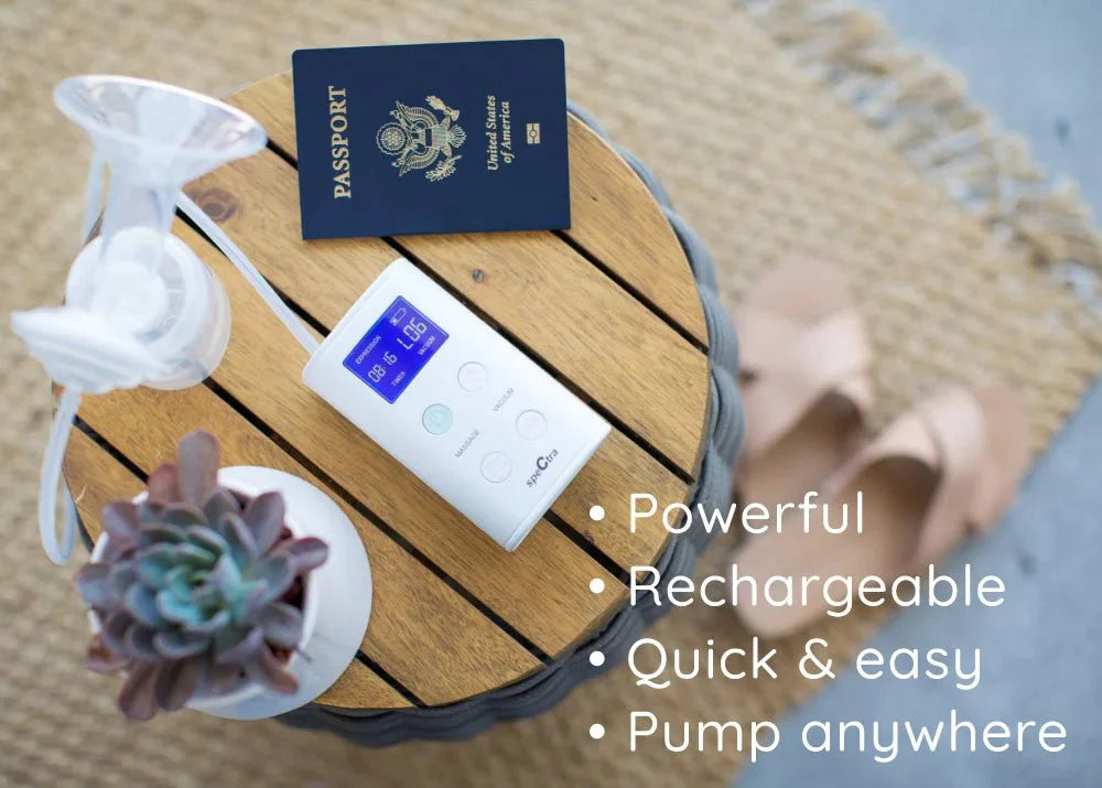 Spectra 9 Plus Premier Portable Rechargeable Breast Pump