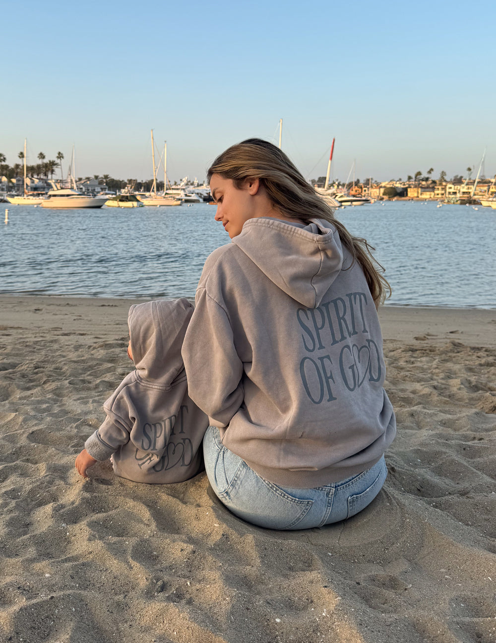 Three Little Tots Spirit of God Kids Hoodie, fourth additional photo