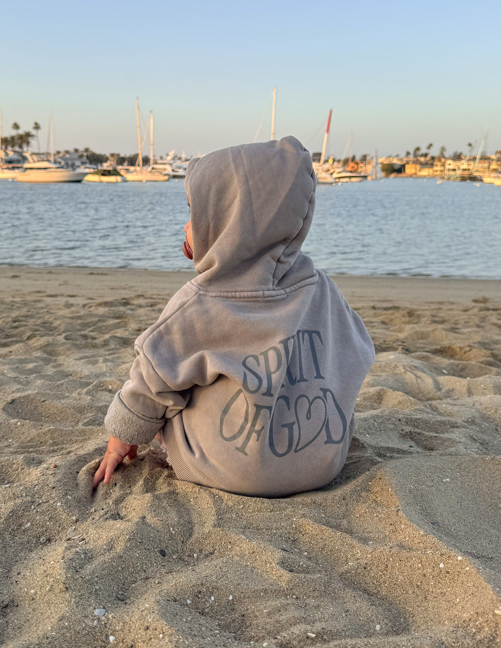 Three Little Tots Spirit of God Kids Hoodie, third additional photo