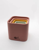 Three Little Tots Silicone Stacking Cups Set of 5 Lytl, supplementary photo