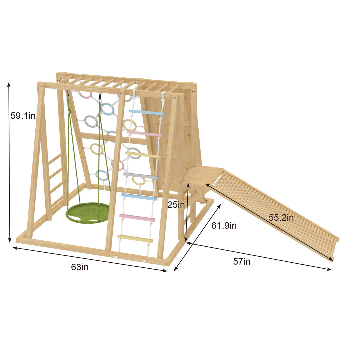 Three Little Tots Sweetgum Indoor Sensory Playset Large, alternate angle