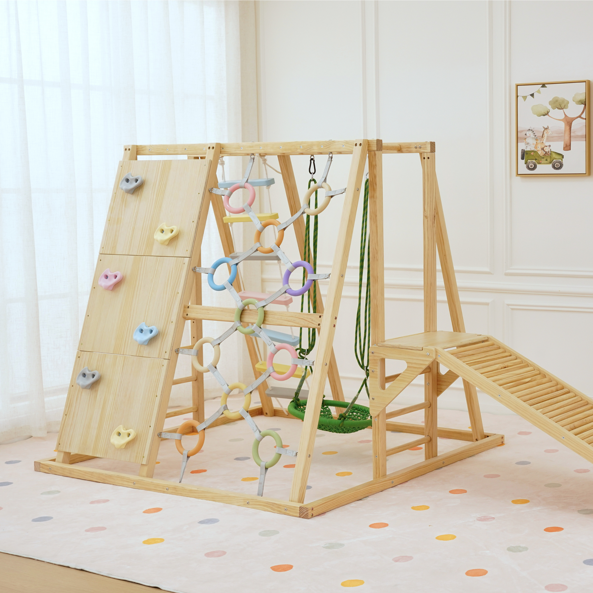 Three Little Tots Sweetgum Indoor Sensory Playset Large, front view
