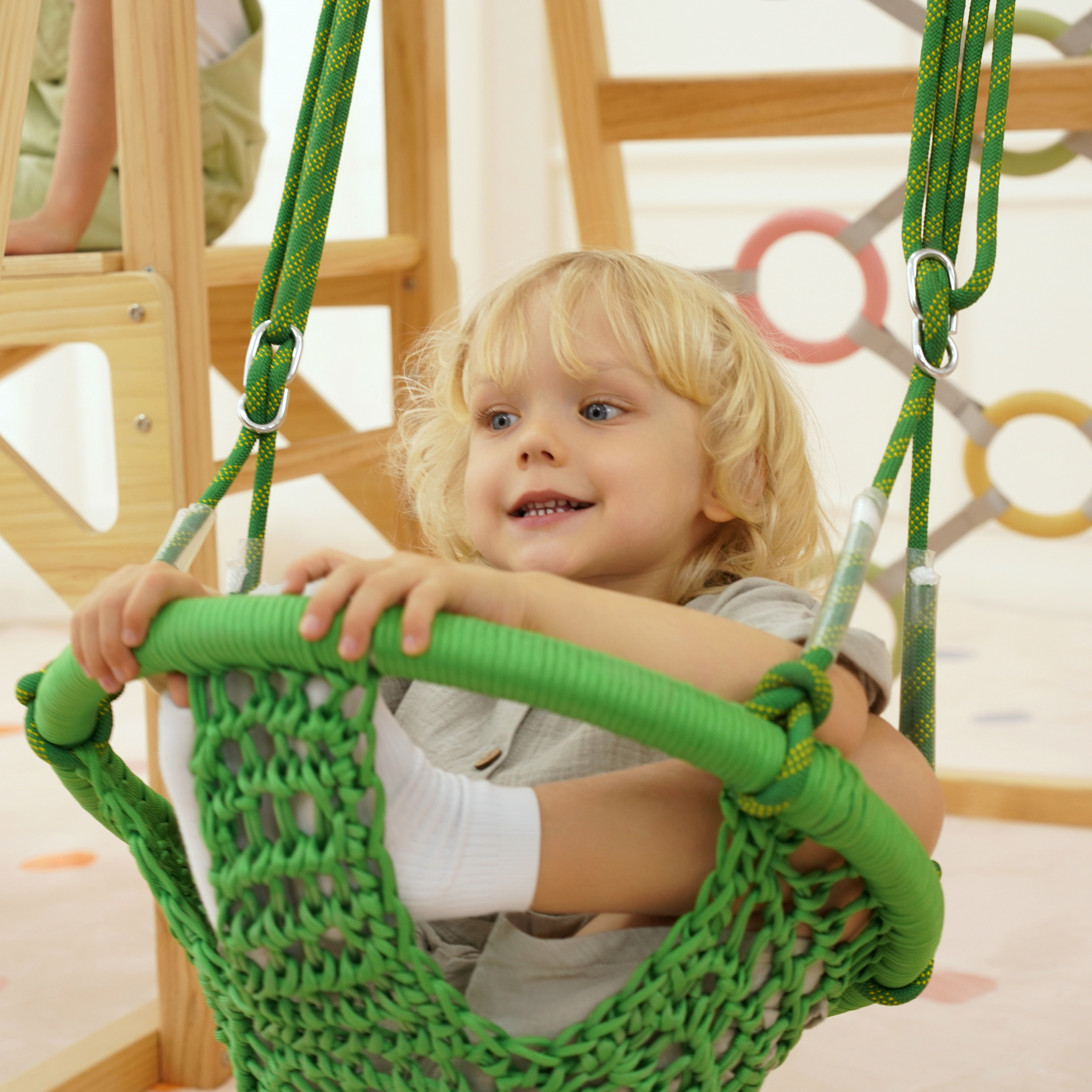 Three Little Tots Sweetgum Indoor Sensory Playset Large, close-up detail view