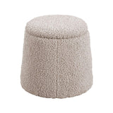 Chapel Hill Tara Round Storage Ottoman