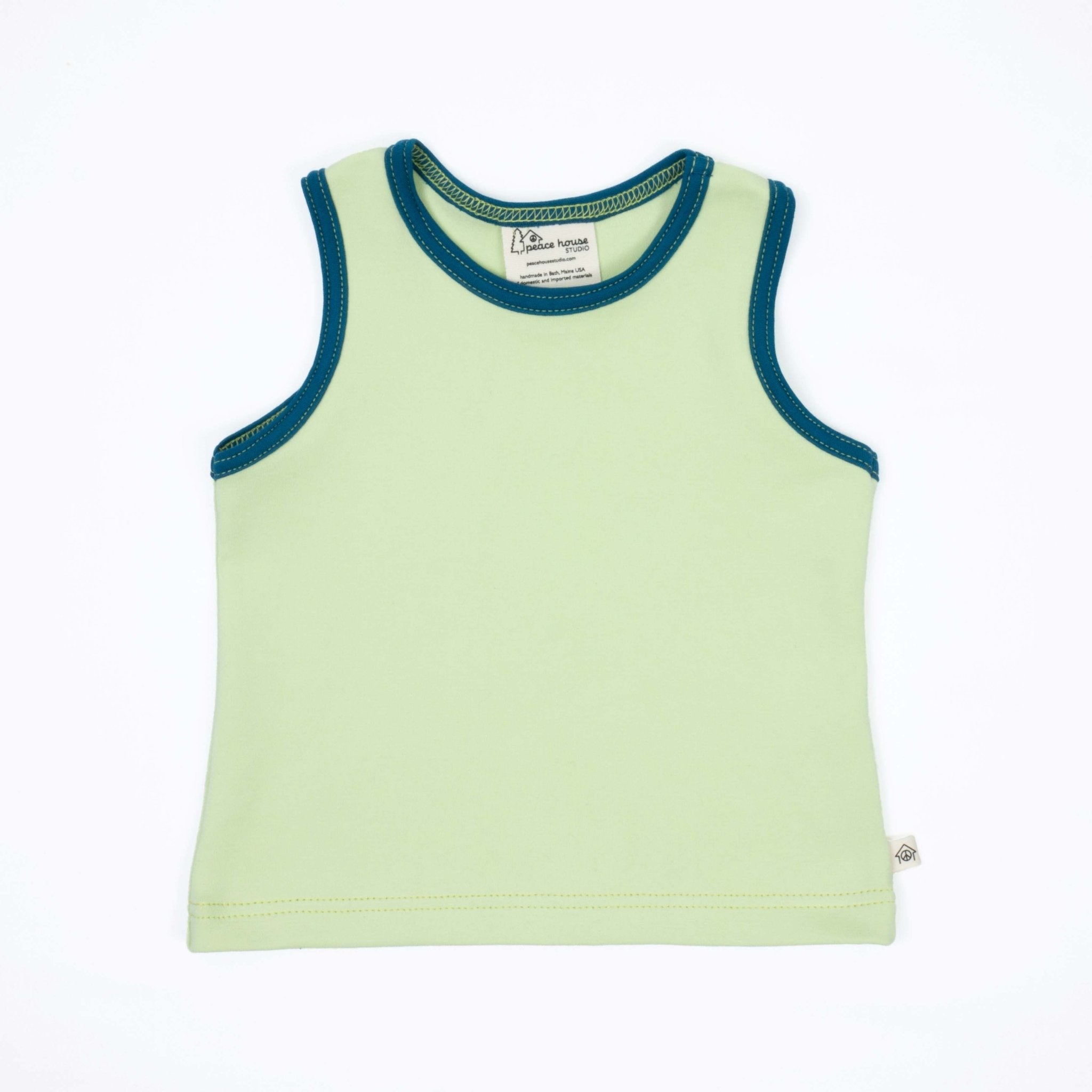 Three Little Tots Toddler Classic Tank, in Pear