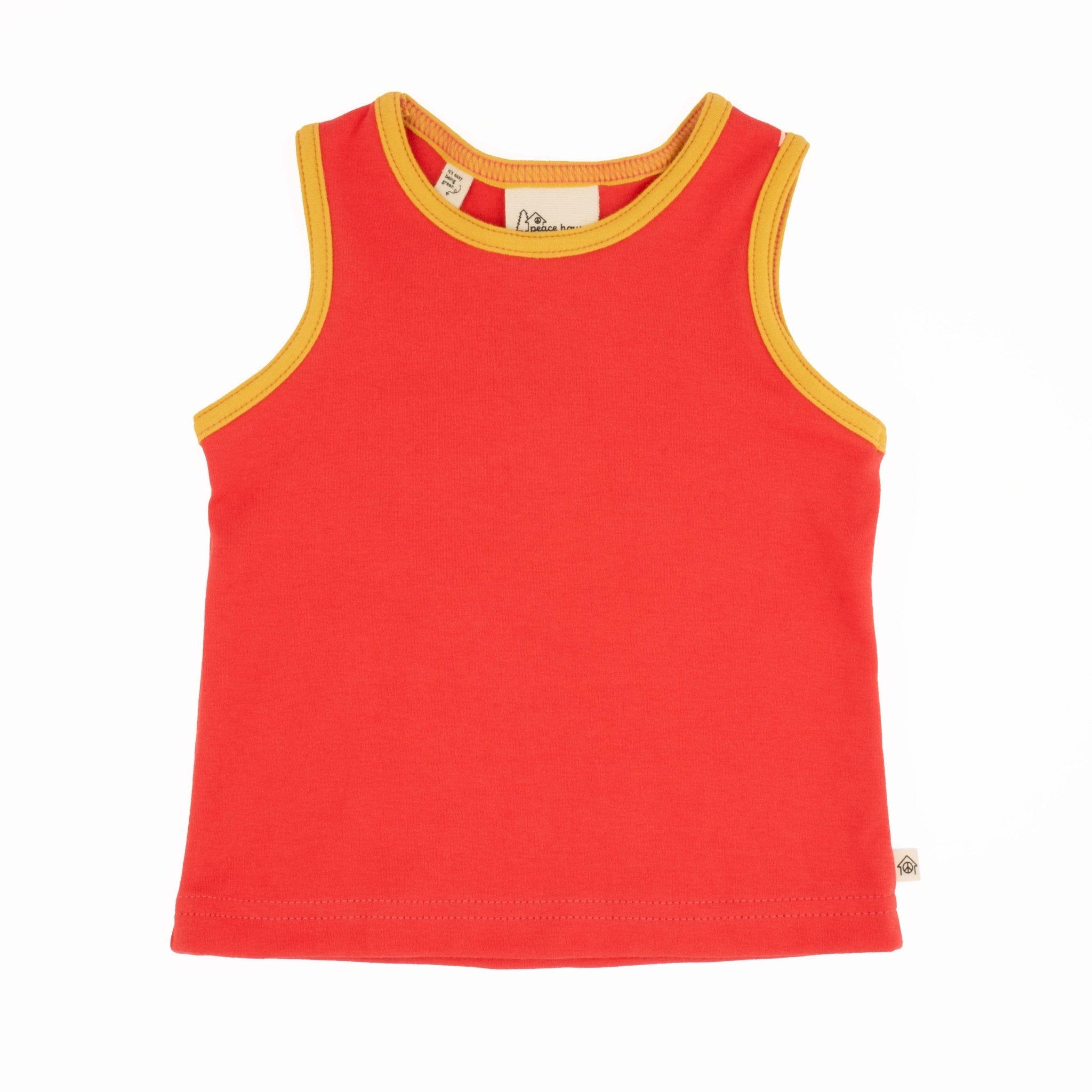 Three Little Tots Toddler Classic Tank, in Bittersweet