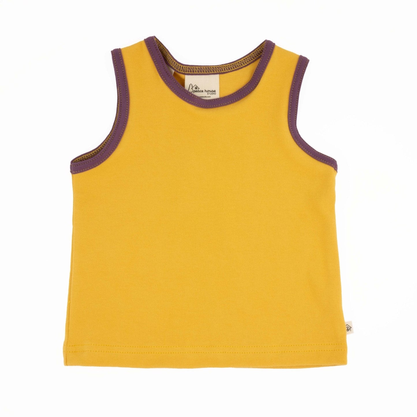 Three Little Tots Toddler Classic Tank, in Marigold