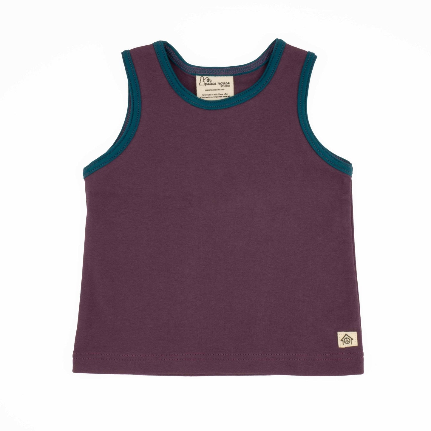Three Little Tots Toddler Classic Tank, in Grape