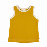 Three Little Tots Toddler Classic Tank, in Mustard