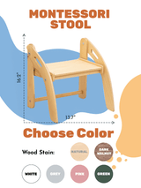 Kid's Wooden Stepping Stool