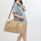 Three Little Tots Weekender Travel Bag Latte Brown, additional product photo