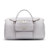 Three Little Tots Weekender Travel Bag Stone Grey