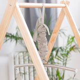 Three Little Tots Tulip Foldable Baby Bouncer - Beige, additional product photo