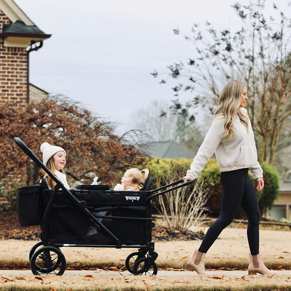 Three Little Tots Keenz Viva 2-Passenger Stroller Wagon Compact Power for City Life, additional product photo
