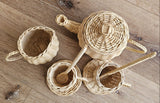 Wicker Tea Party Play Set