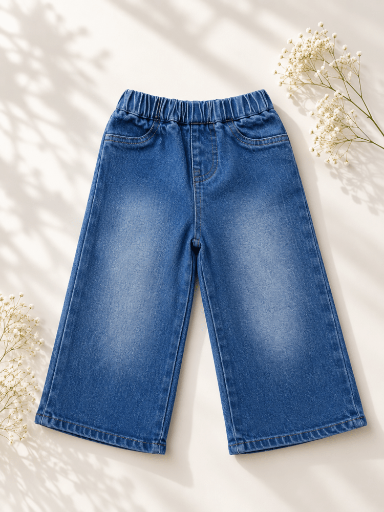 Willow Wide Leg Jean - Dark Wash
