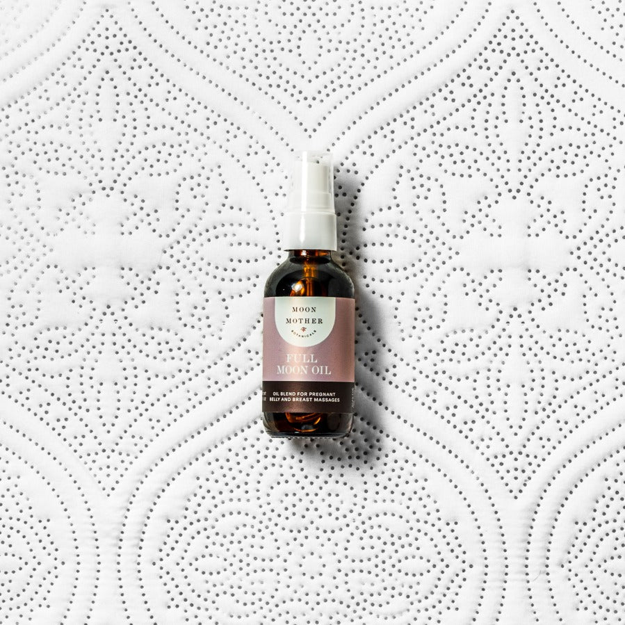 Full Moon Oil Blend for Pregnant Belly and Breast Massage