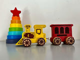 Wooden Letter Train Puzzle