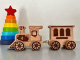 Wooden Letter Train Puzzle