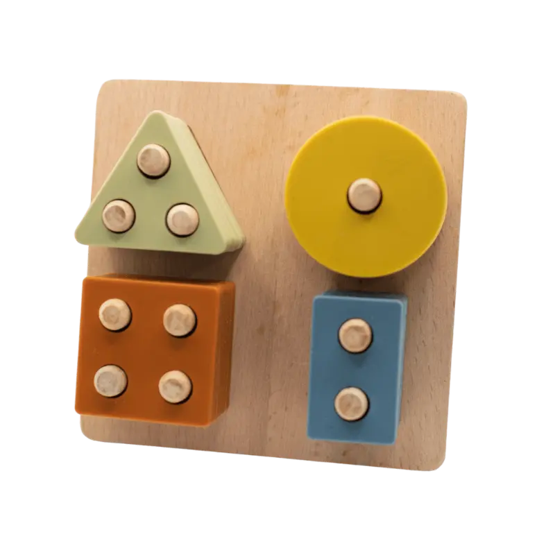 Three Little Tots Montessori Shape Puzzle Toy Lytl