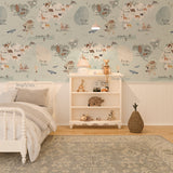 Alphabet Wallpaper - Nursery Wall Decor Wallpapers