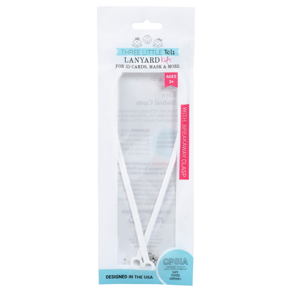 Silicone Lanyard for Kids – Safety Breakaway Lanyard for Mask and more